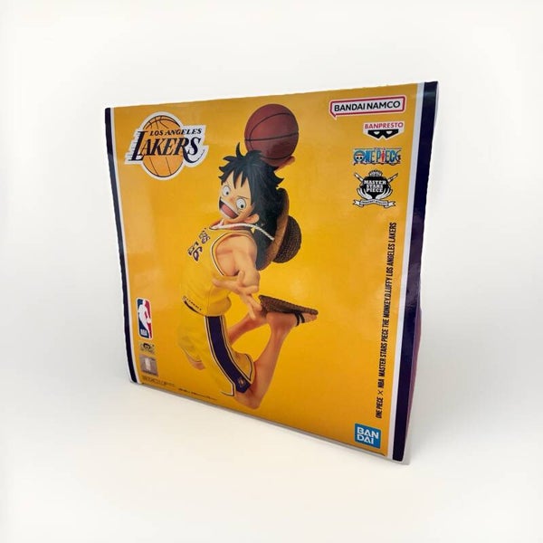 ONE PIECE Ruffy NBA Lakers Figure One Piece Limited Nuovo