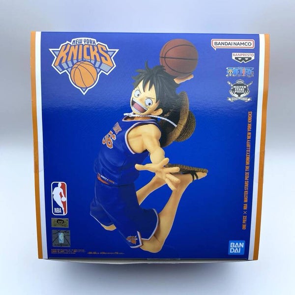 Limited ONE PIECE x NBA Monkey D. Rufy New York Knicks MSP Figure BANDAI Giappone