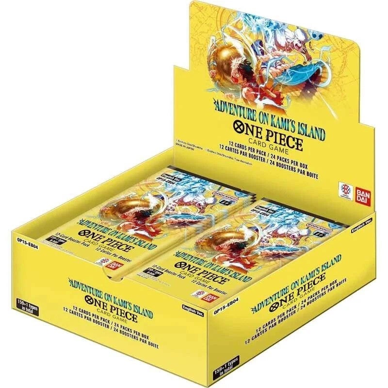 BOX ONE PIECE CARD GAME OP-15-EB04