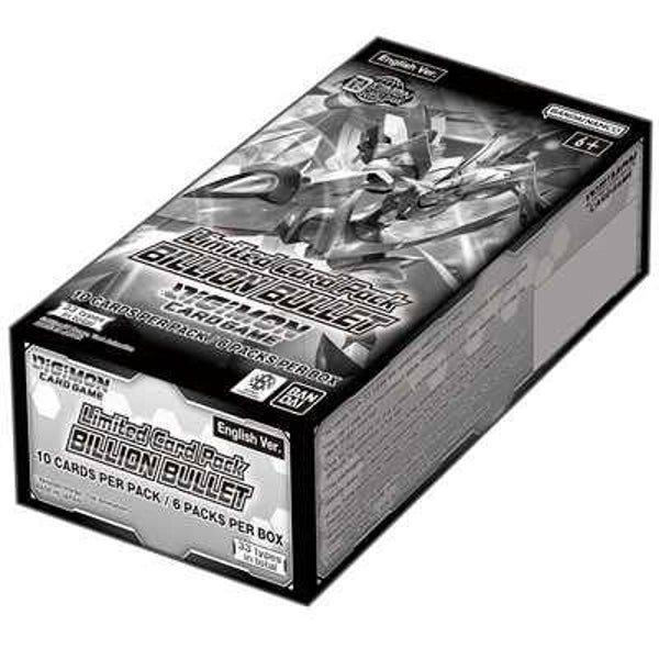PREORDER DIGIMON CARD GAME LIMITED CARD PACK BILLION BULLET LM-06 (6 BUSTINE)