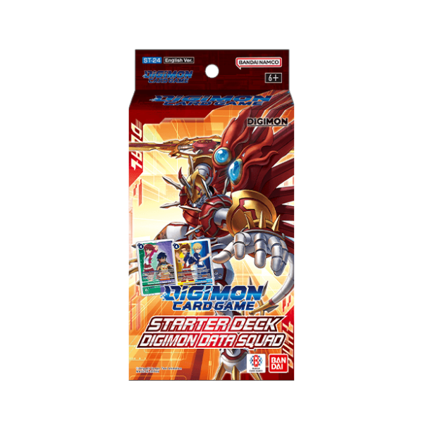 Digimon Card Game - Starter Deck - Data Squad ST24 - INGLESE - NUOVO & IMBALLO ORIGINALE!-