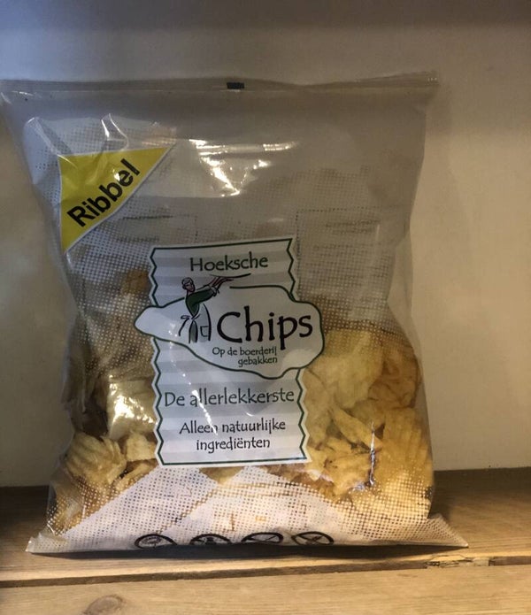 Chips ribbel zeezout