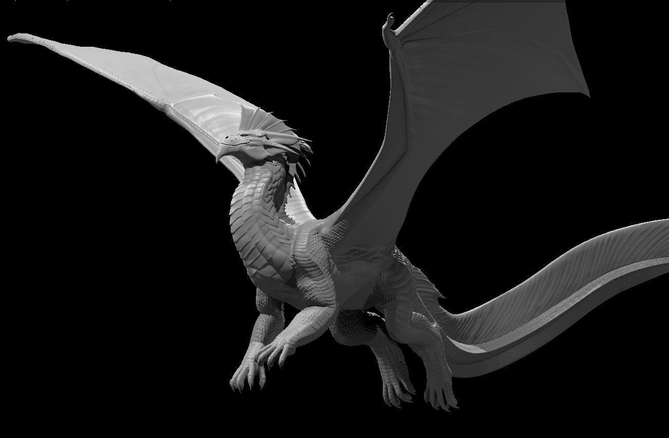 Dragons (Metallic Silver Ancient 2024)