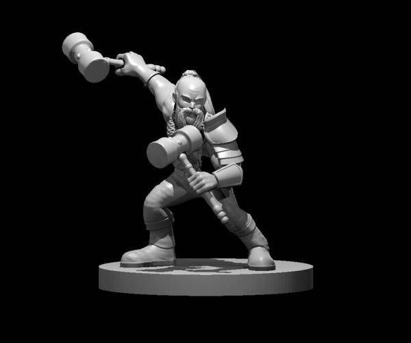 Dwarf Male Fighter 3