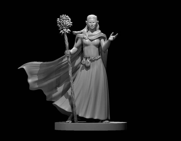 Elf Female Druid 4