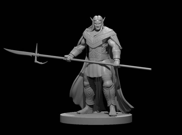 Elf Male Barbarian 3