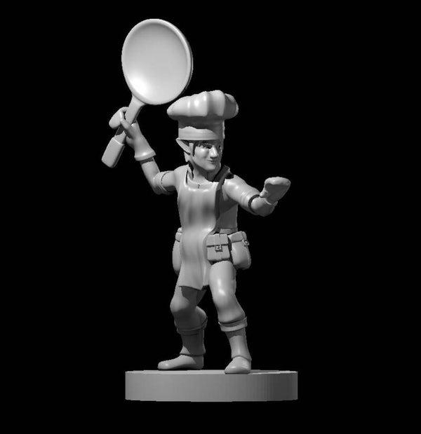 Gnome Male Fighter Chef