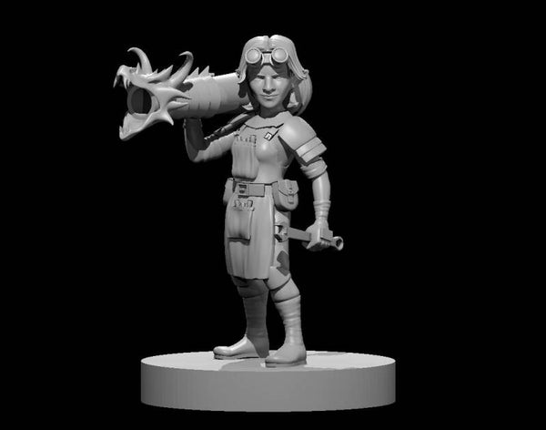 Gnome Female Artificer Artillerist