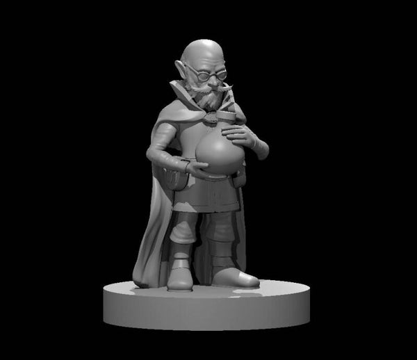 Gnome Male Artificer Old Alchemist