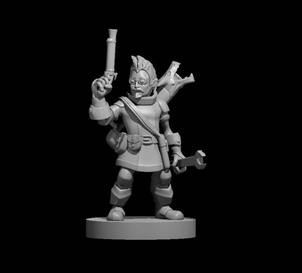 Gnome Male Artificer Artillerist