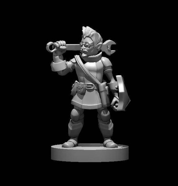 Gnome Male Artificer Battle-Smith