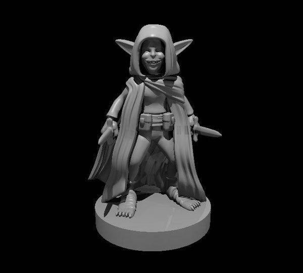 Goblin Female Rogue two Daggers
