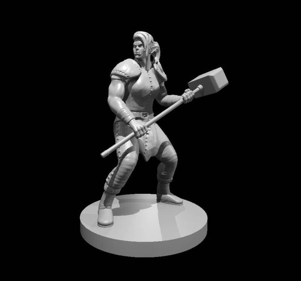 Half-Orc Female Barbarian 2