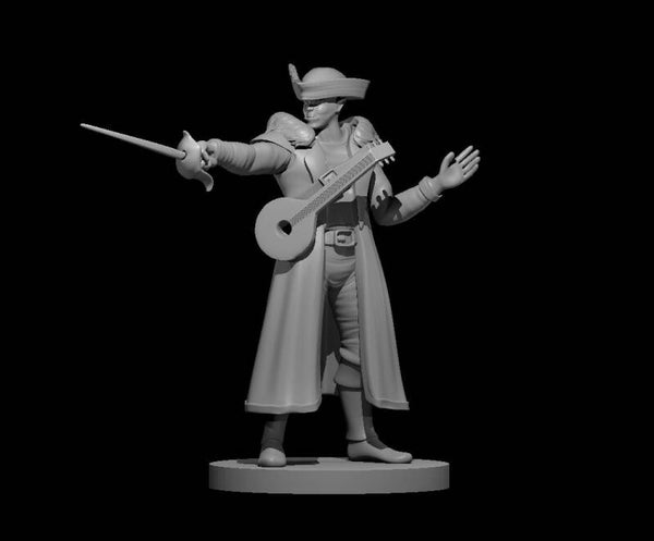 Half-Orc Male Bard