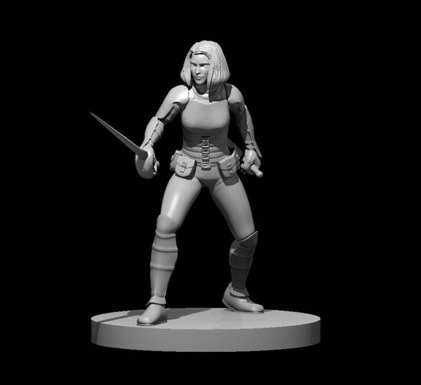 Human Female Rogue 5