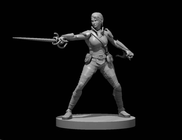 Human Female Swashbuckler Rogue