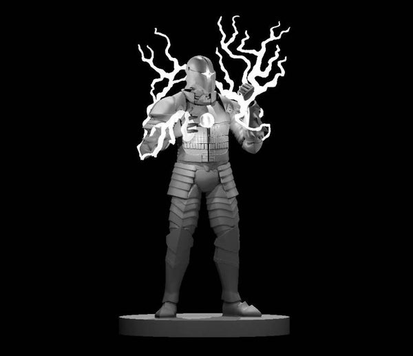 Human Male Armored Sorcerer
