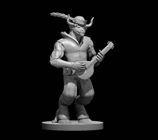 Minotaur Male Bard