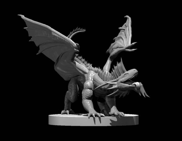 Dragons (Metallic Silver Wyrmling 5e)