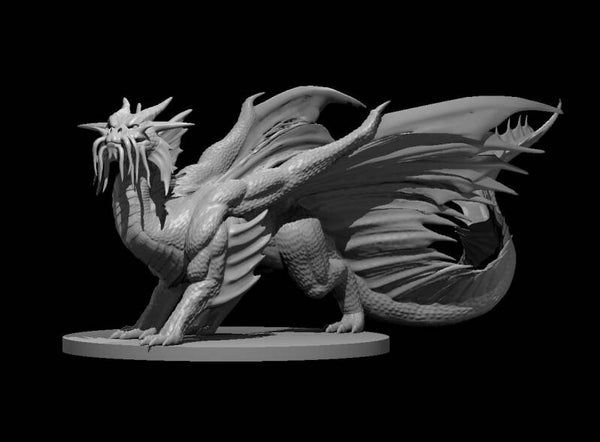 Dragons (Metallic Gold Young 5e)