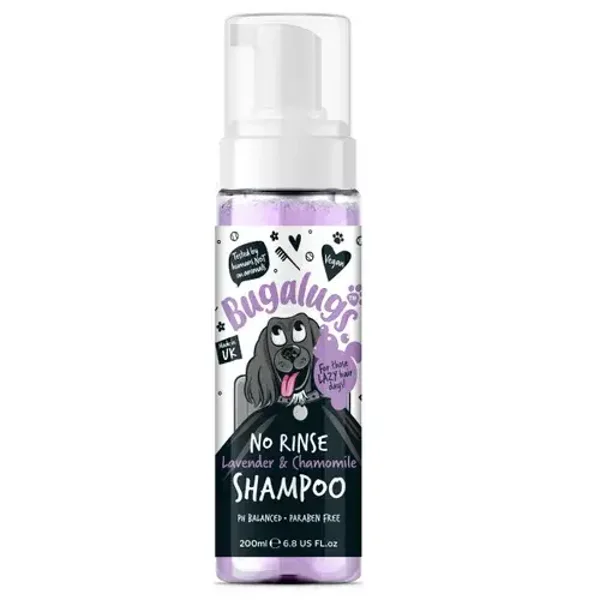 ** Bugalugs Lavender & Chamomile No Rinse Shampoo 200ml