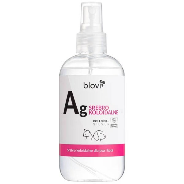 Blovi Colloidal Silver 250ml - Behandelingsspray voor Honden & Katten