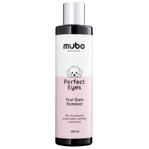 Mubo Perfect Eyes Tear Stain Remover 250ml - Verwijderaar van vuil, vlekken en verkleuringen voor honden en katten