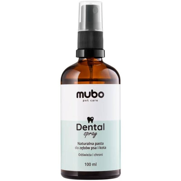 Mubo Dental Spray 100ml - Natuurlijke tandpastaspray voor honden en katten
