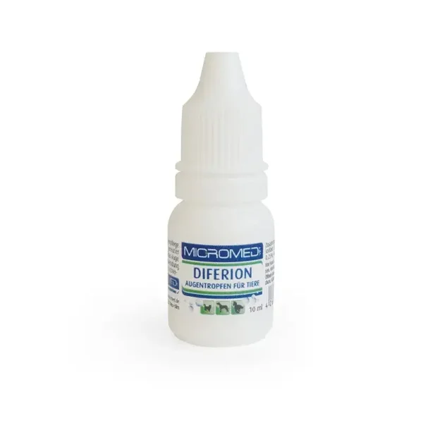 Micromed Vet Diferion 10ml - antibacteriële oogdruppels voor honden en katten