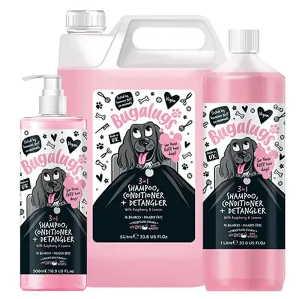 ** Bugalugs 3in1 Shampoo Conditioner & Detangler