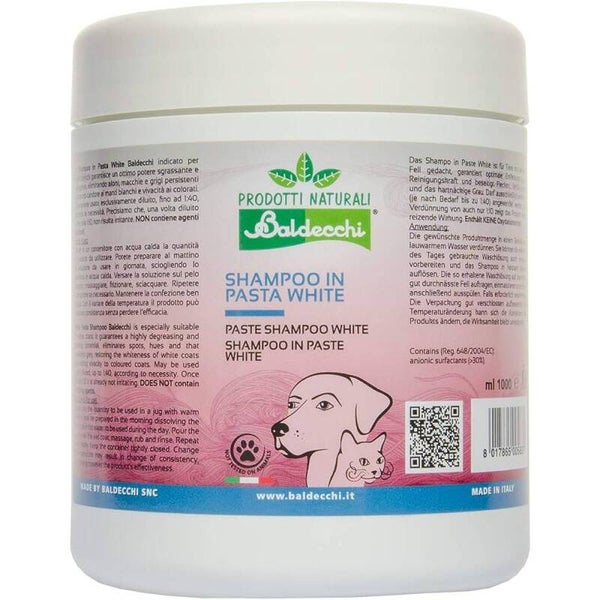 * Baldecchi White Shampoo in Pasta 1L