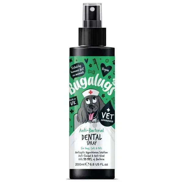 ** Bugalugs Anti-Bacterial Dental Spray 200ml
