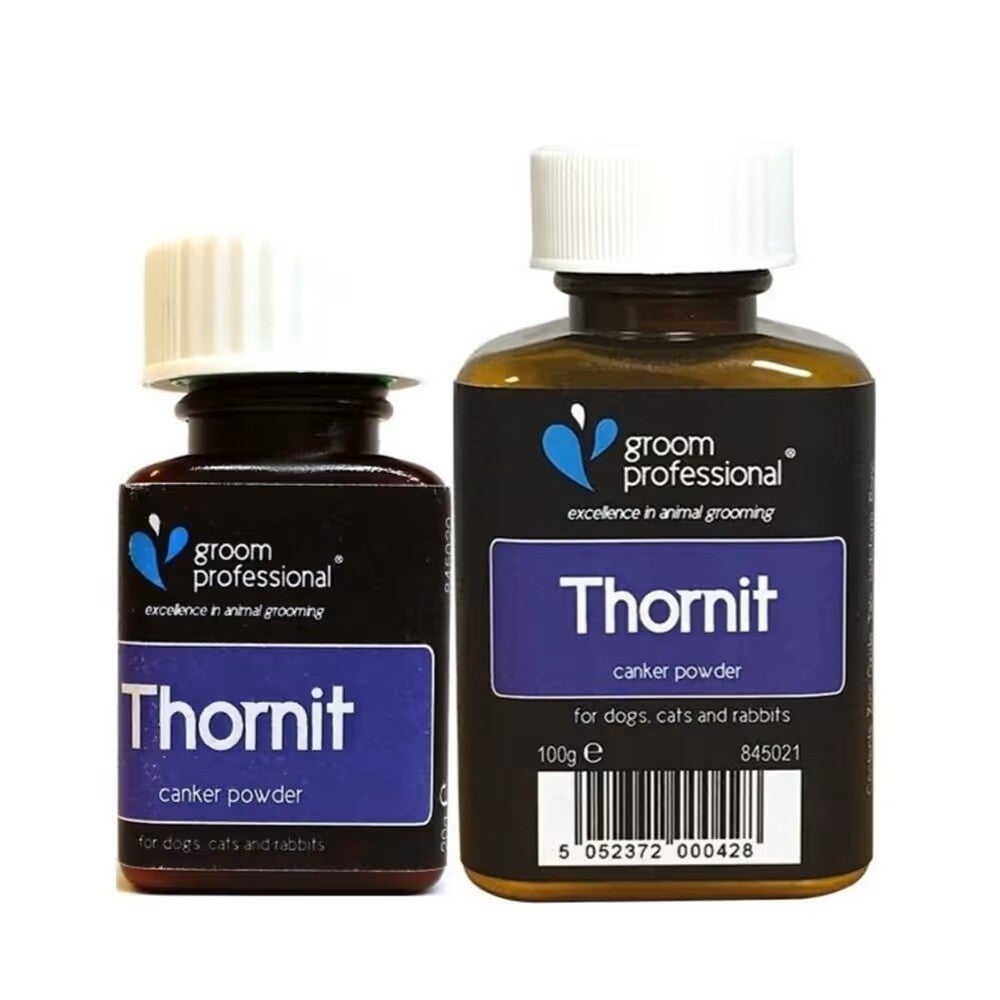 Groom Professional Thornit Ear Powder - infectiewerend, helend poeder voor de oren, huid en anus van honden, katten en konijnen