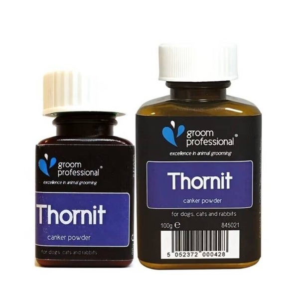 Groom Professional Thornit Ear Powder - infectiewerend, helend poeder voor de oren, huid en anus van honden, katten en konijnen