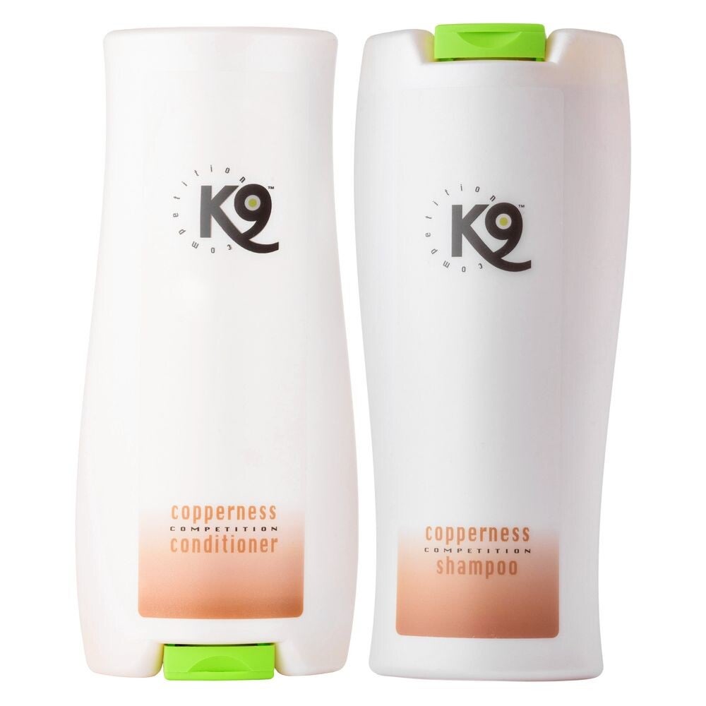 K9 Copperness Set - een set cosmetica voor de verzorging van bruine en rode honden- en kattenvacht