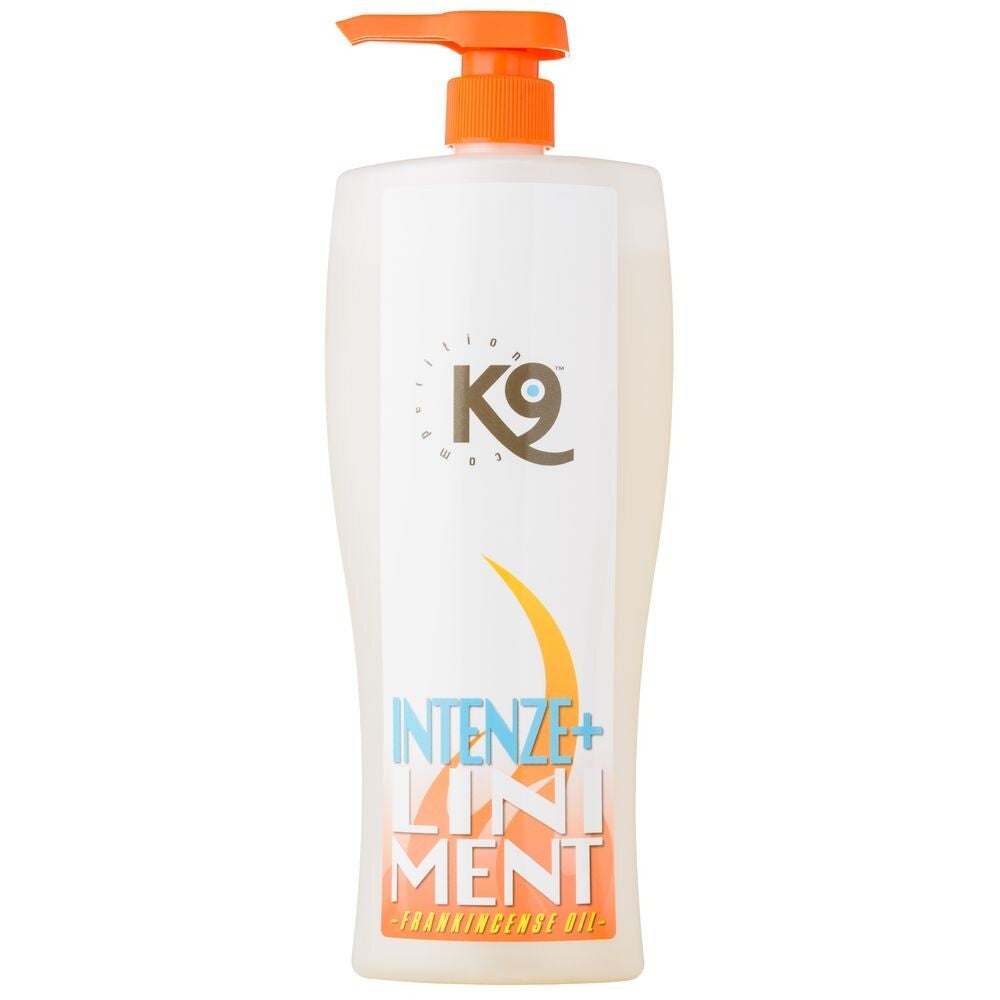 K9 Intenze+ Liniment 750ml - verkoelende en verwarmende lotion voor paarden