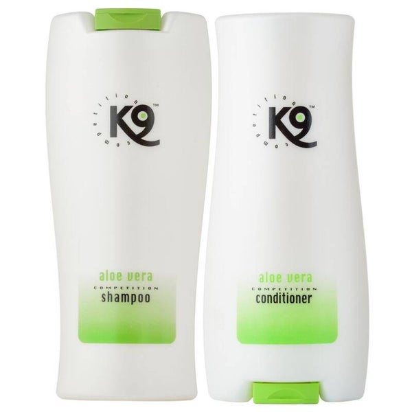 K9 Aloe Vera Set - een set shampoo + conditioner met aloë voor de verzorging van dieren met een gevoelige huid