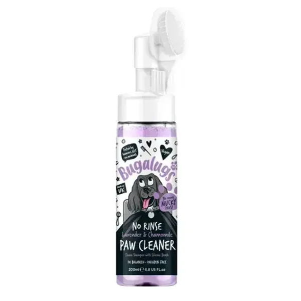 ** Bugalugs No Rinse Lavender & Chamomile Paw Cleaner 200ml