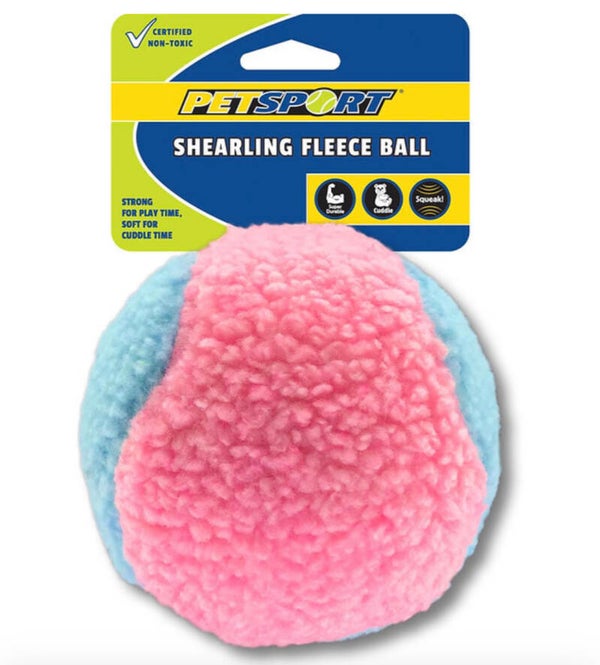 Petsport Shearling Fleece Ball (knuffel)