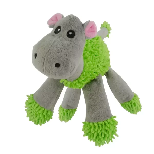 Fuzzle met 5 piepers Nijlpaard (knuffel)