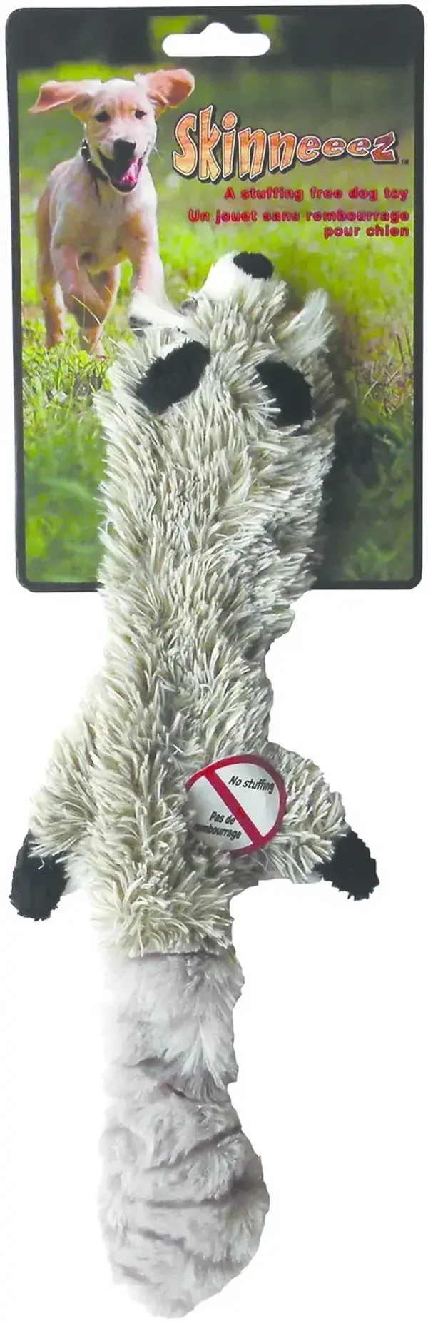 Skinneeez Wasbeer met pieper (small 38cm)