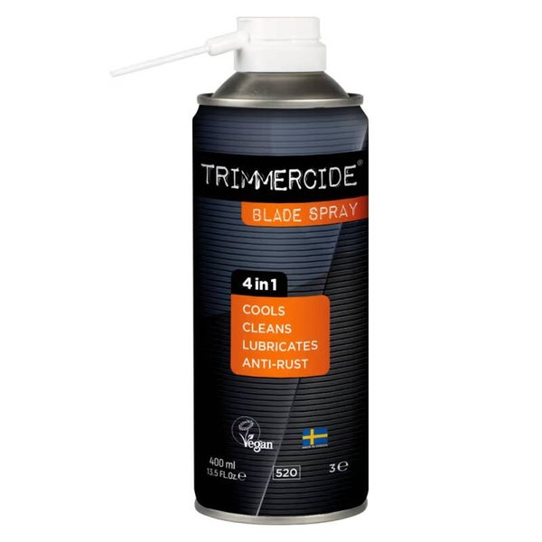 Trimmercide Blade Spray 4in1 400ml - preparaat voor het onderhouden en reinigen van messen, in een spray
