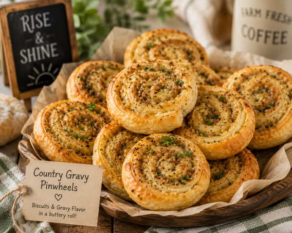 Country Gravy Pinwheels