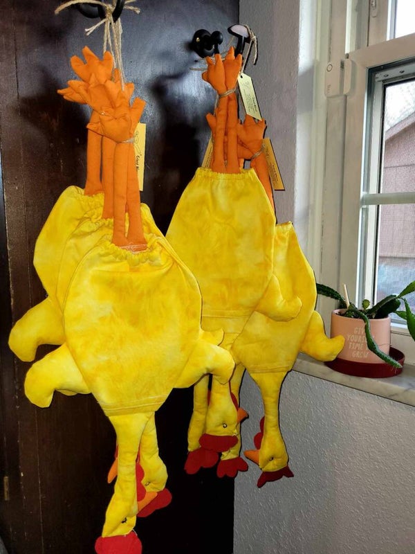 Cluck Norris Plastic Bag Holder