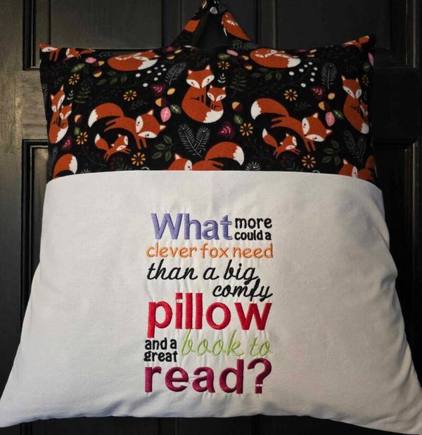 Reading Pocket Pillow