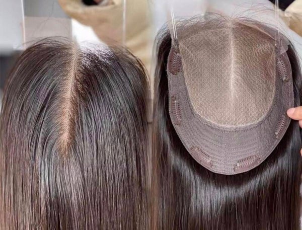 Lightweight lacefront 8*8 mini wig  topper