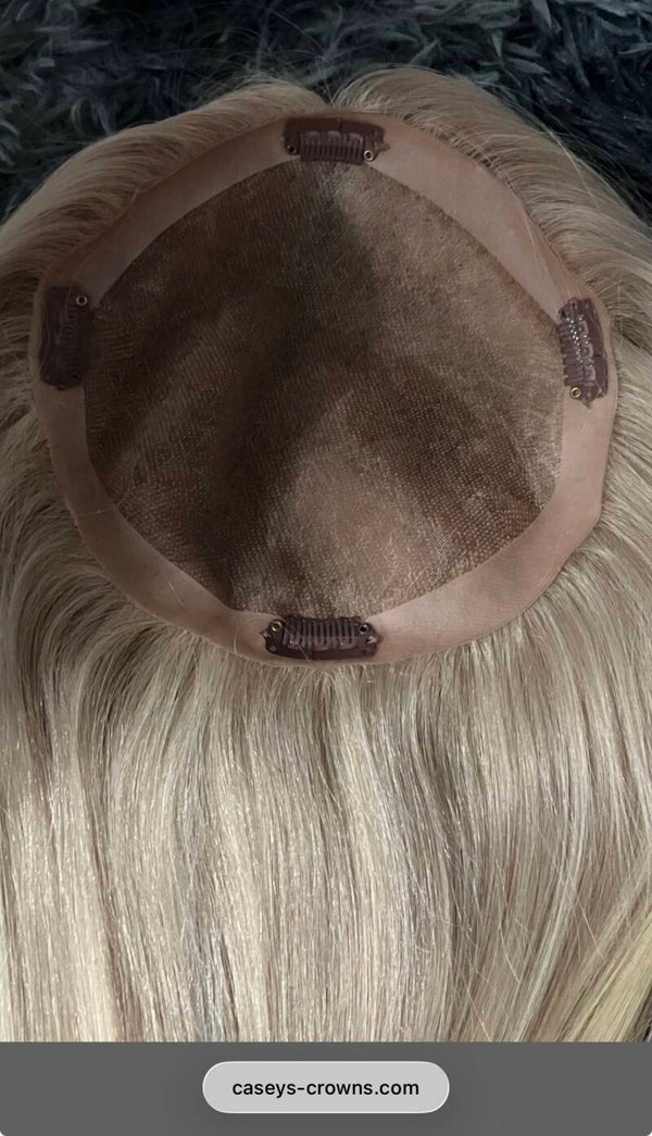 Large base mono topper European Remy Collection
