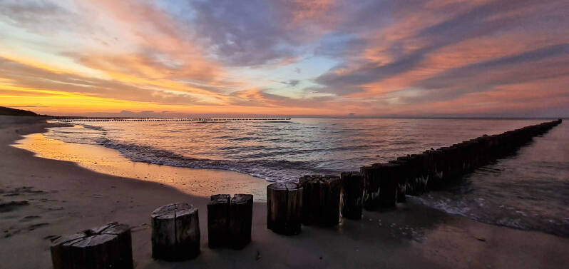 Sonnenuntergang / Zingst