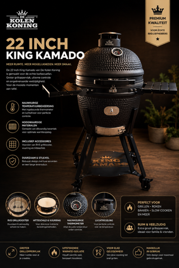 22" King Kamado