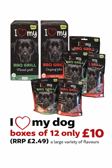 12 x I Love My Dog Treats